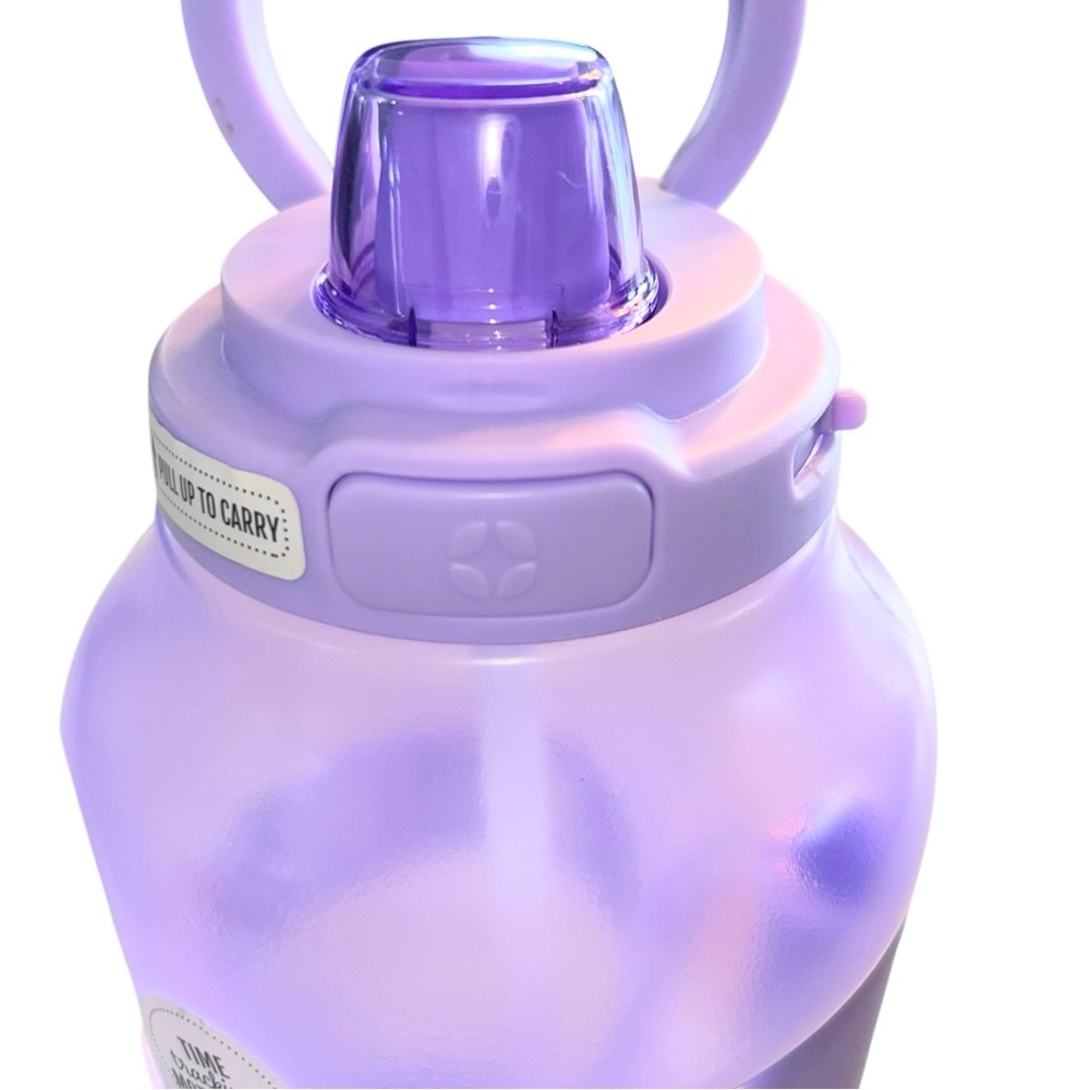 ELLO Hydrate by the Hour Leak-proof Straw Hydrate Translucent Lilac 64 oz. NEW - Picture 6 of 14